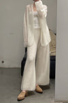 SWAYING/KNIT seamless mohair suit SW211SZ31 PS16